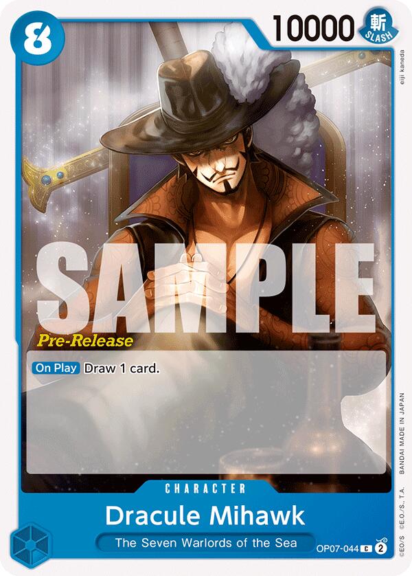Dracule Mihawk [500 Years in the Future Pre-Release Cards] Bandai