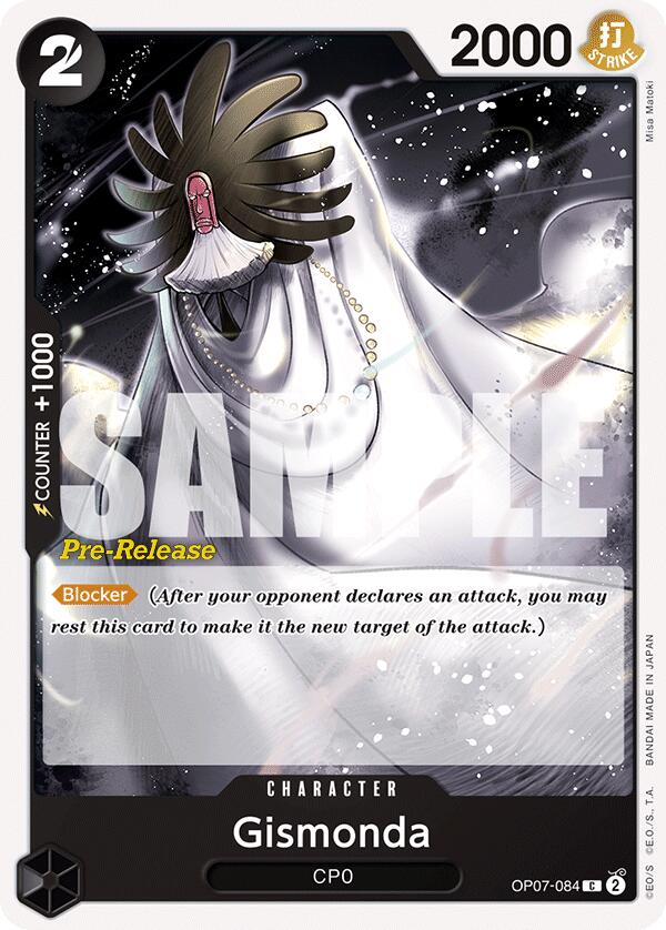 Gismonda [500 Years in the Future Pre-Release Cards] Bandai