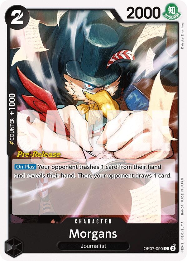 Morgans [500 Years in the Future Pre-Release Cards] Bandai