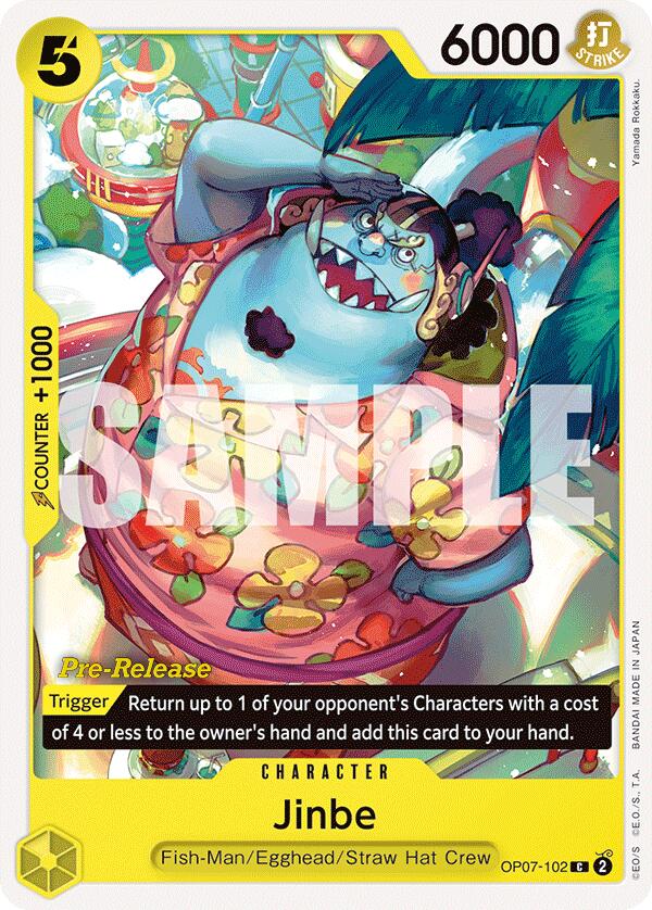 Jinbe [500 Years in the Future Pre-Release Cards] Bandai
