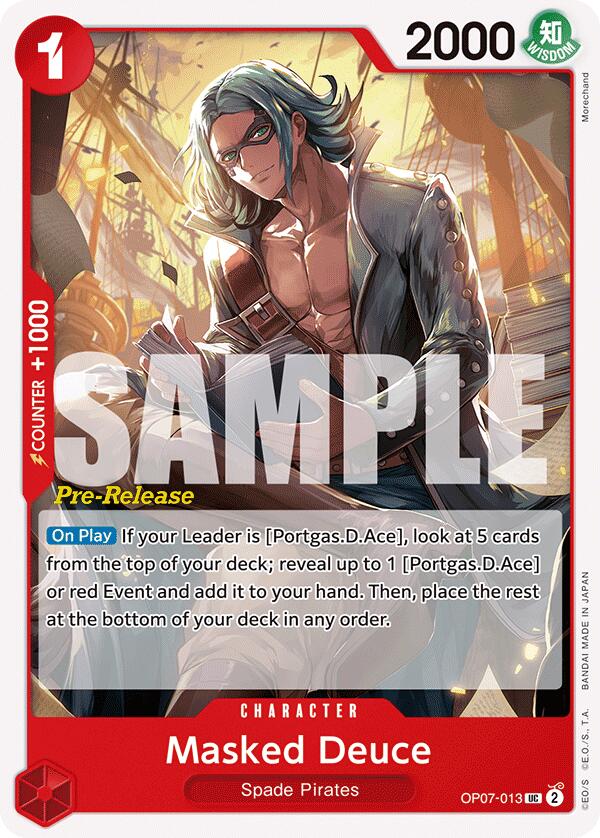 Masked Deuce [500 Years in the Future Pre-Release Cards] Bandai