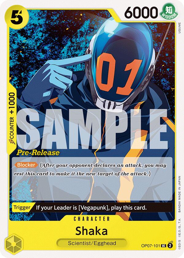 Shaka [500 Years in the Future Pre-Release Cards] Bandai