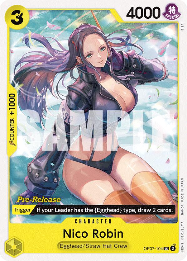 Nico Robin [500 Years in the Future Pre-Release Cards] Bandai