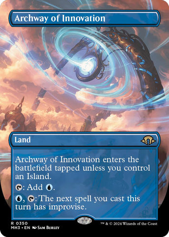 Archway of Innovation (Borderless) [Modern Horizons 3] Magic: The Gathering