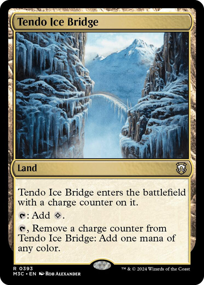 Tendo Ice Bridge [Modern Horizons 3 Commander] Magic: The Gathering