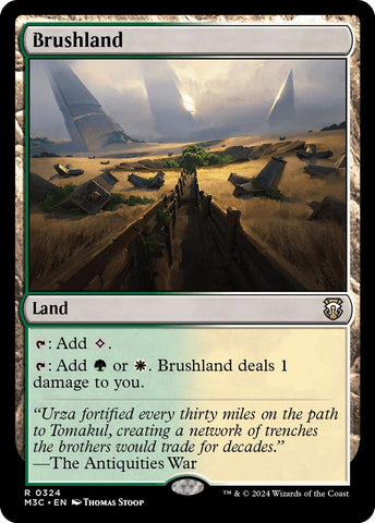 Brushland [Modern Horizons 3 Commander] Magic: The Gathering