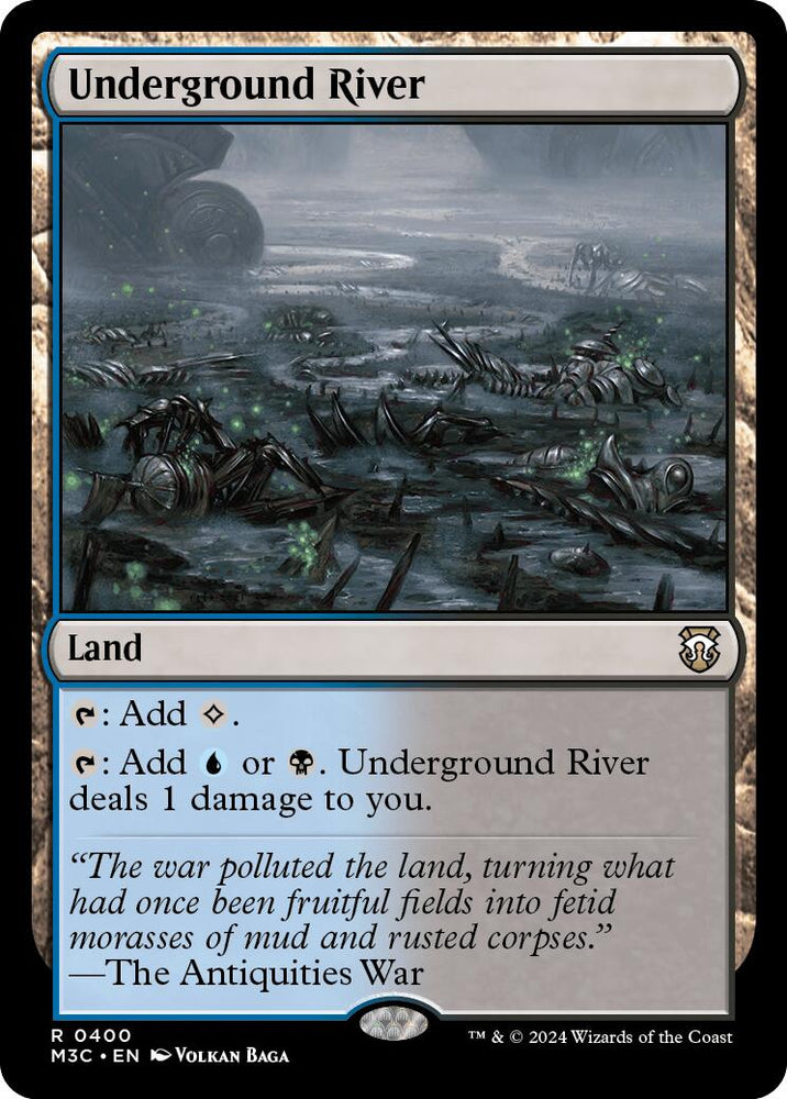 Underground River [Modern Horizons 3 Commander] Magic: The Gathering