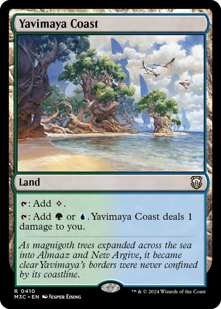 Yavimaya Coast [Modern Horizons 3 Commander] Magic: The Gathering