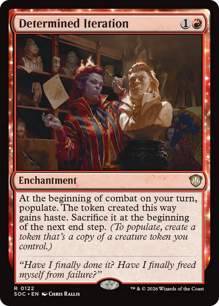 Determined Iteration [Secrets of Strixhaven Commander] Magic: The Gathering