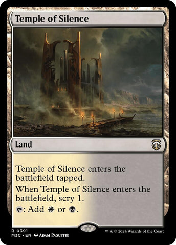 Temple of Silence [Modern Horizons 3 Commander] Magic: The Gathering