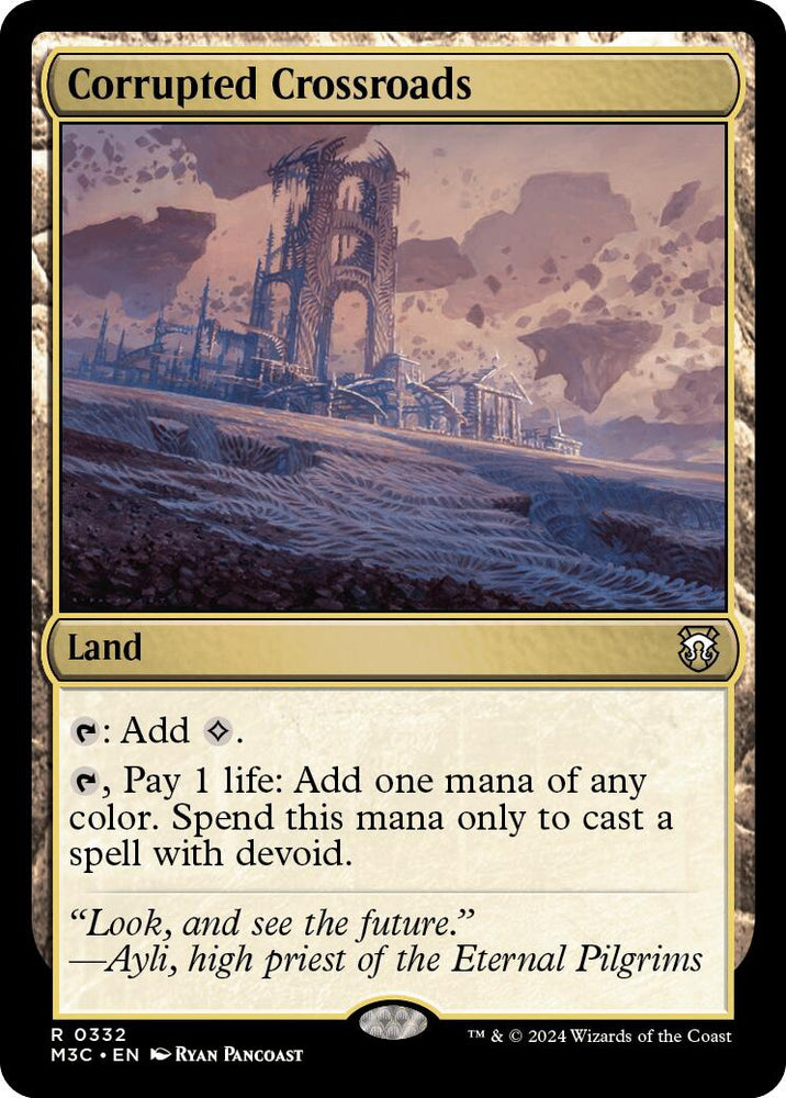 Corrupted Crossroads [Modern Horizons 3 Commander] Magic: The Gathering