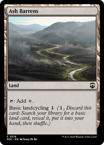 Ash Barrens [Modern Horizons 3 Commander] Magic: The Gathering