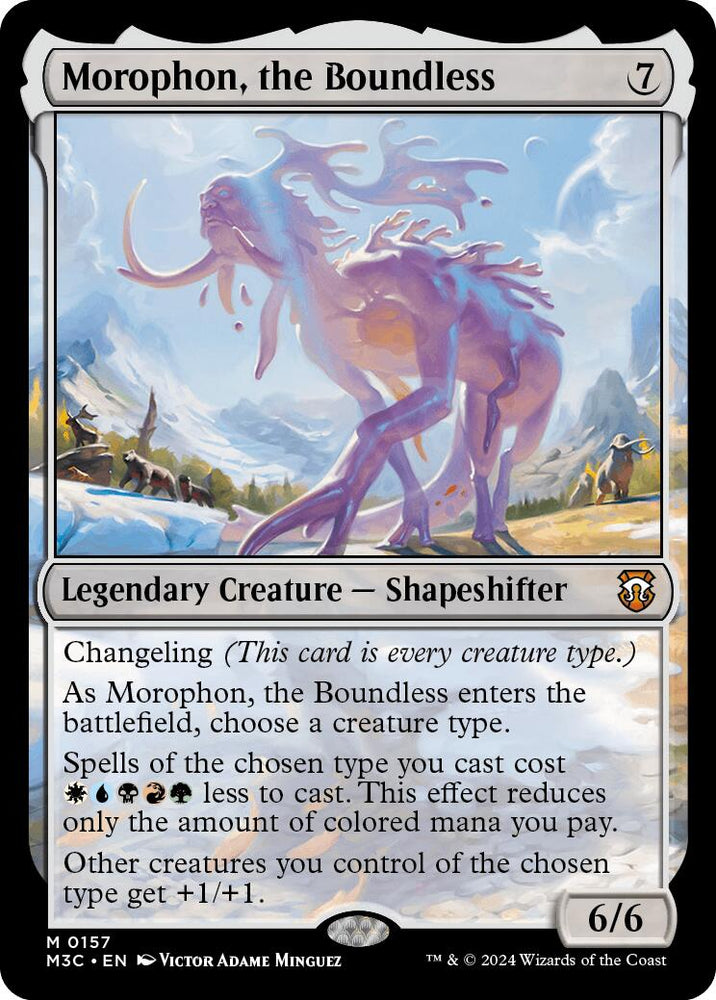Morophon, the Boundless [Modern Horizons 3 Commander] Magic: The Gathering