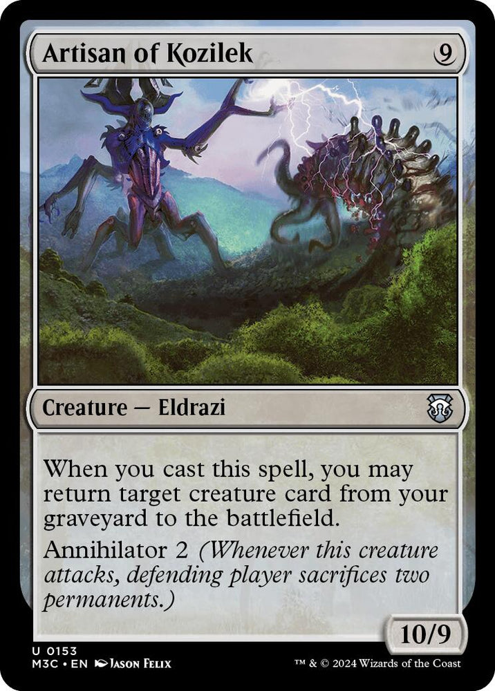Artisan of Kozilek [Modern Horizons 3 Commander] Magic: The Gathering