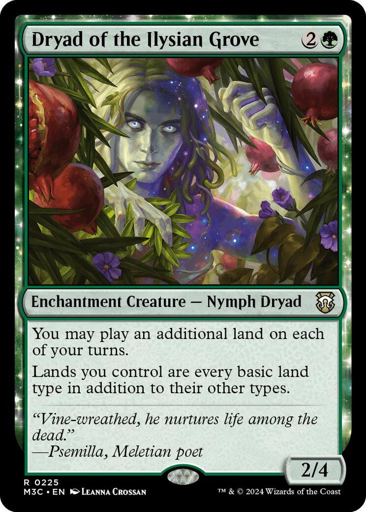 Dryad of the Ilysian Grove [Modern Horizons 3 Commander] Magic: The Gathering