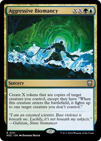 Aggressive Biomancy [Modern Horizons 3 Commander] Magic: The Gathering