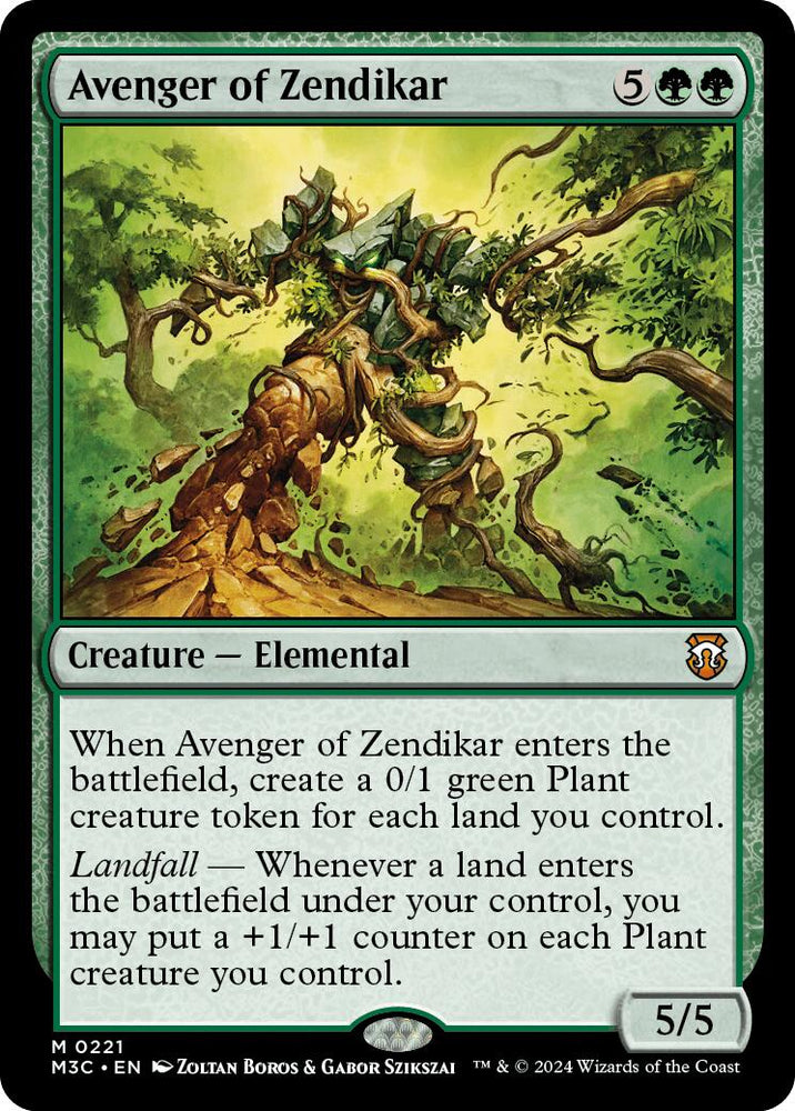 Avenger of Zendikar [Modern Horizons 3 Commander] Magic: The Gathering