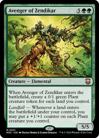 Avenger of Zendikar [Modern Horizons 3 Commander] Magic: The Gathering