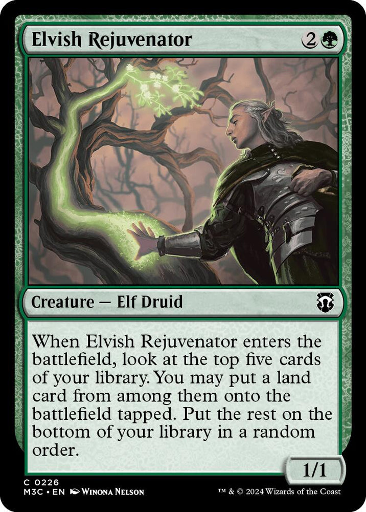 Elvish Rejuvenator [Modern Horizons 3 Commander] Magic: The Gathering