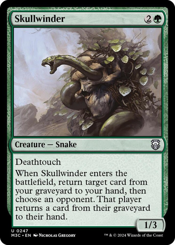 Skullwinder [Modern Horizons 3 Commander] Magic: The Gathering