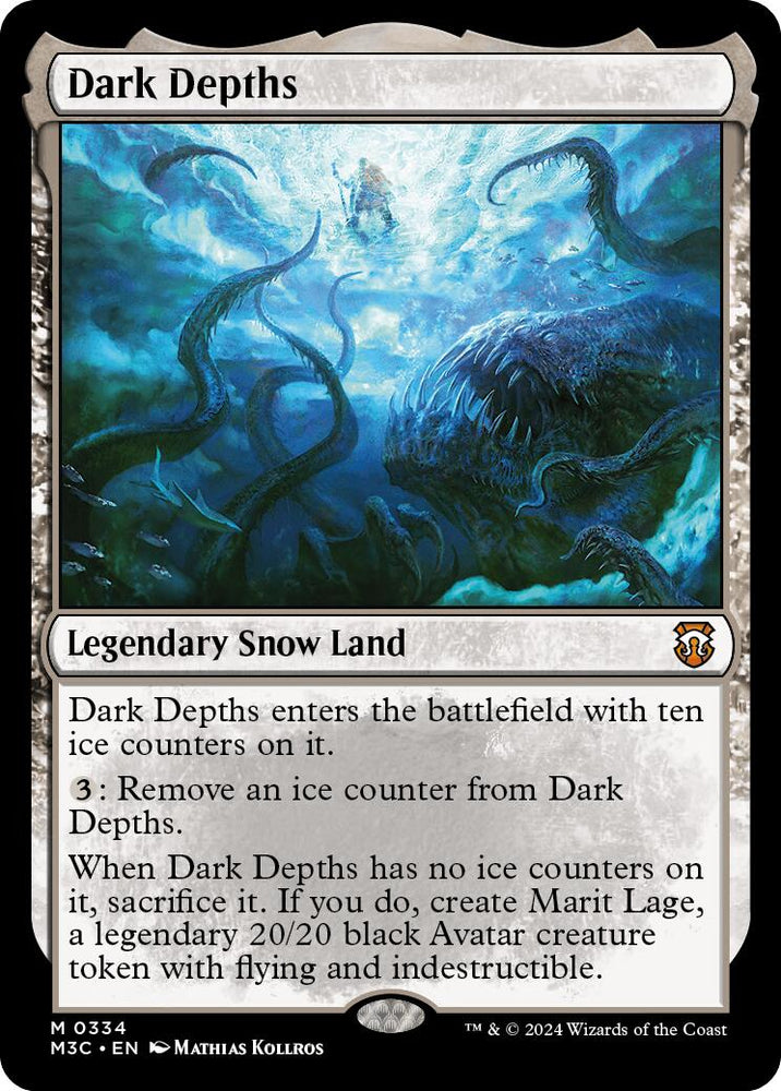 Dark Depths [Modern Horizons 3 Commander] Magic: The Gathering