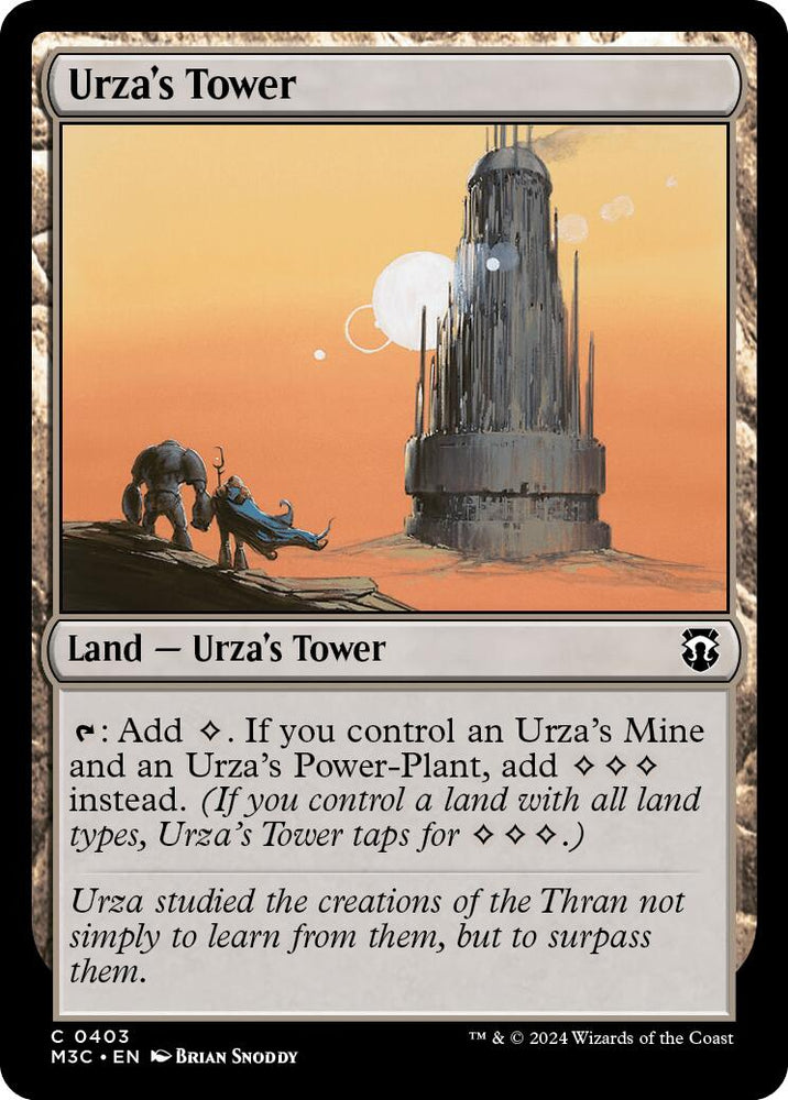 Urza's Tower [Modern Horizons 3 Commander] Magic: The Gathering