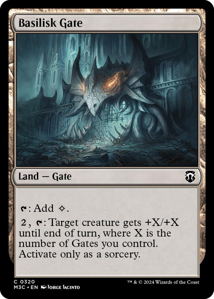 Basilisk Gate [Modern Horizons 3 Commander] Magic: The Gathering