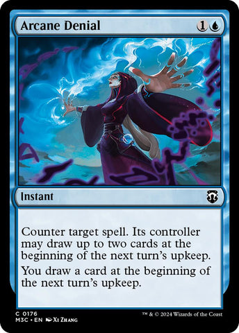 Arcane Denial [Modern Horizons 3 Commander] Magic: The Gathering