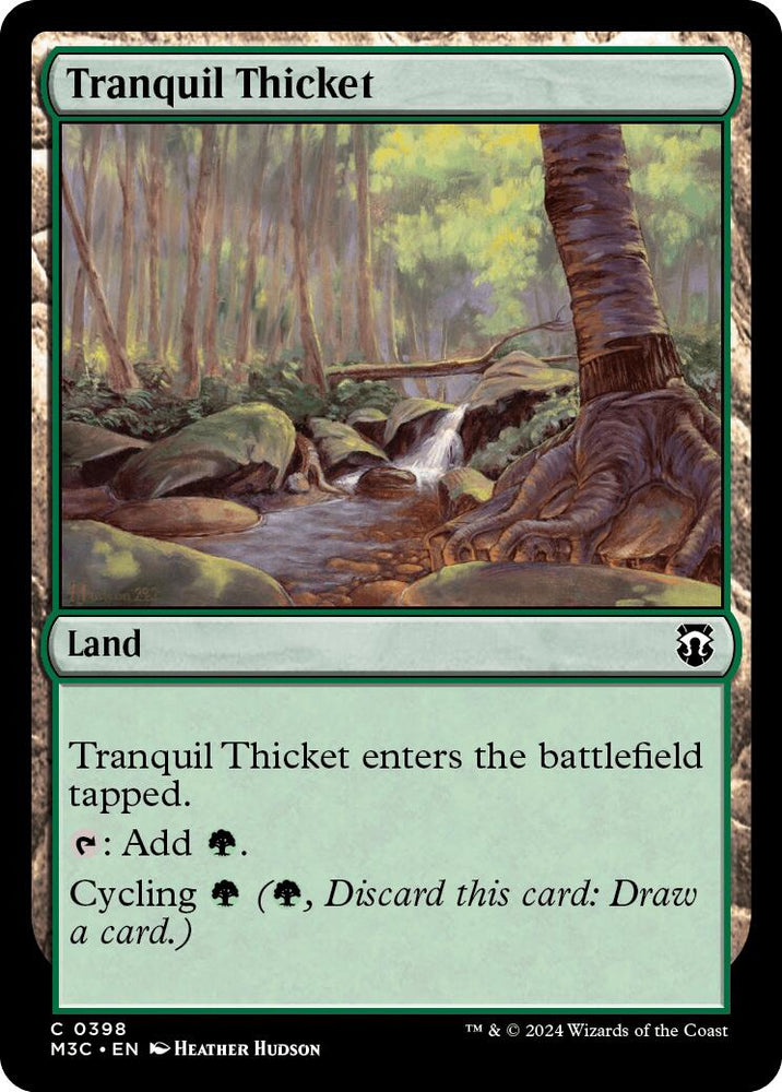 Tranquil Thicket [Modern Horizons 3 Commander] Magic: The Gathering