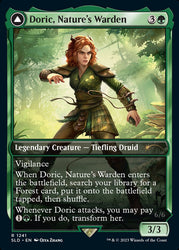 Doric, Nature's Warden // Doric, Owlbear Avenger [Secret Lair Drop Series] Magic: The Gathering