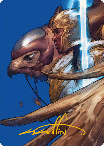 Arna Kennerud, Skycaptain Art Card (Gold-Stamped Signature) [Modern Horizons 3 Art Series] Magic: The Gathering