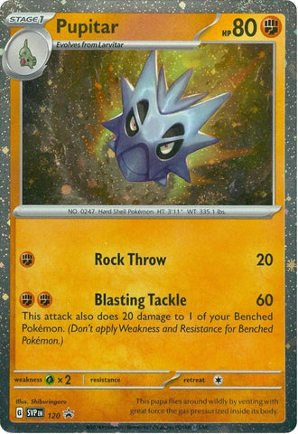 Pupitar (120) [Scarlet & Violet: Black Star Promos] Pokémon
