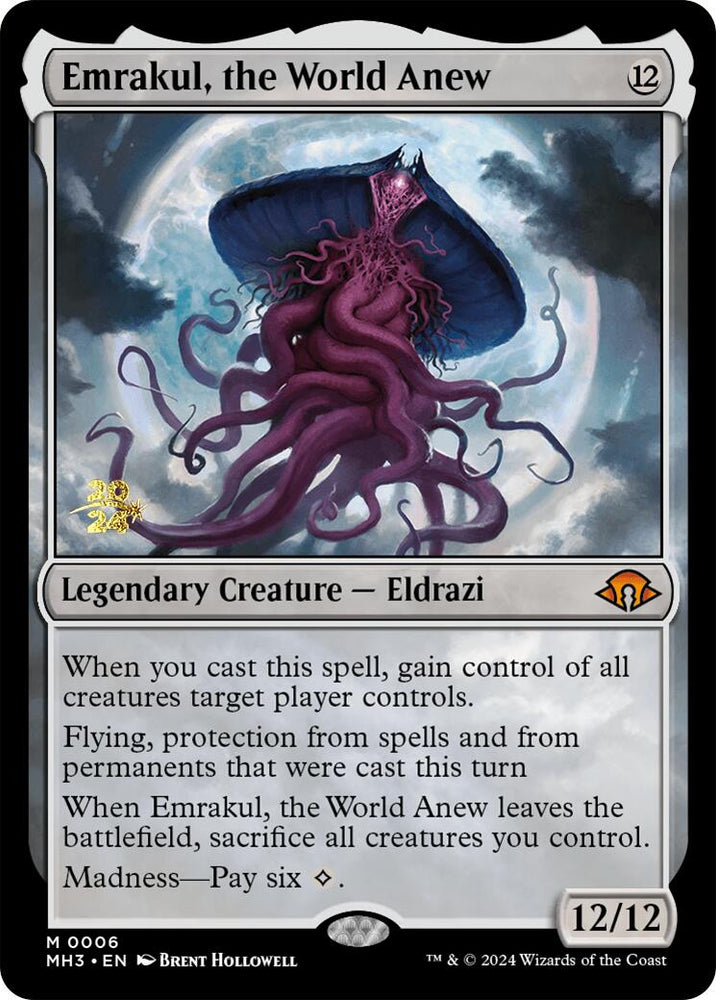 Emrakul, the World Anew [Modern Horizons 3 Prerelease Promos] Magic: The Gathering