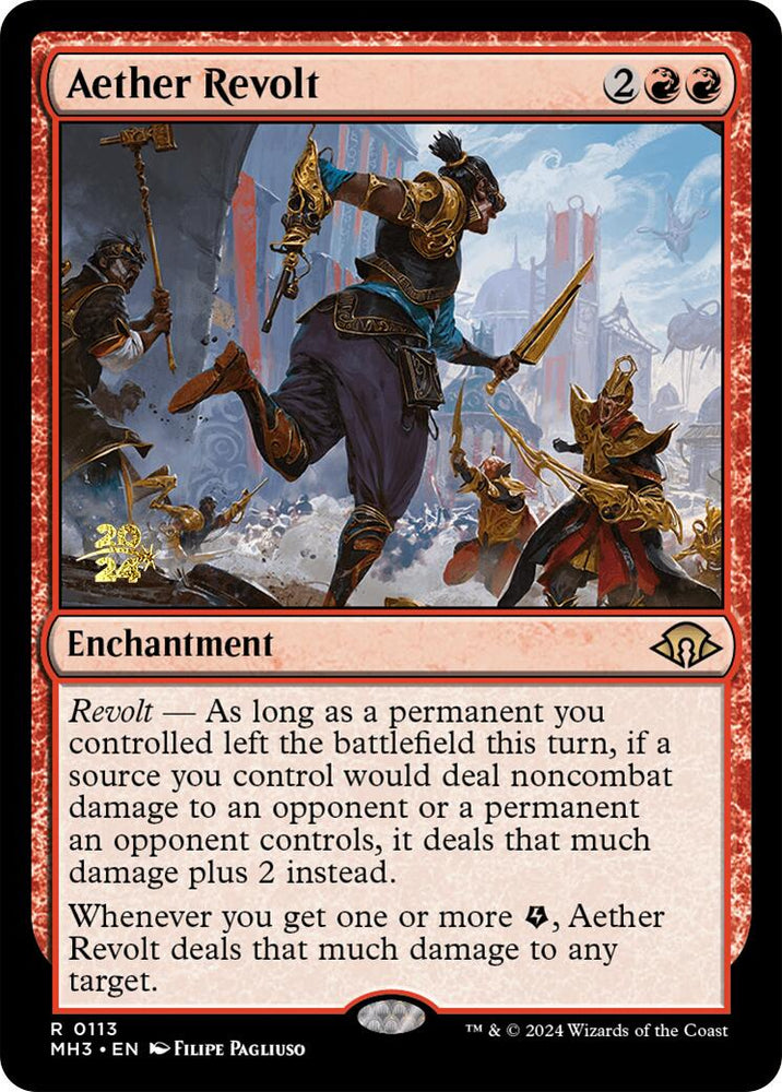 Aether Revolt [Modern Horizons 3 Prerelease Promos] Magic: The Gathering