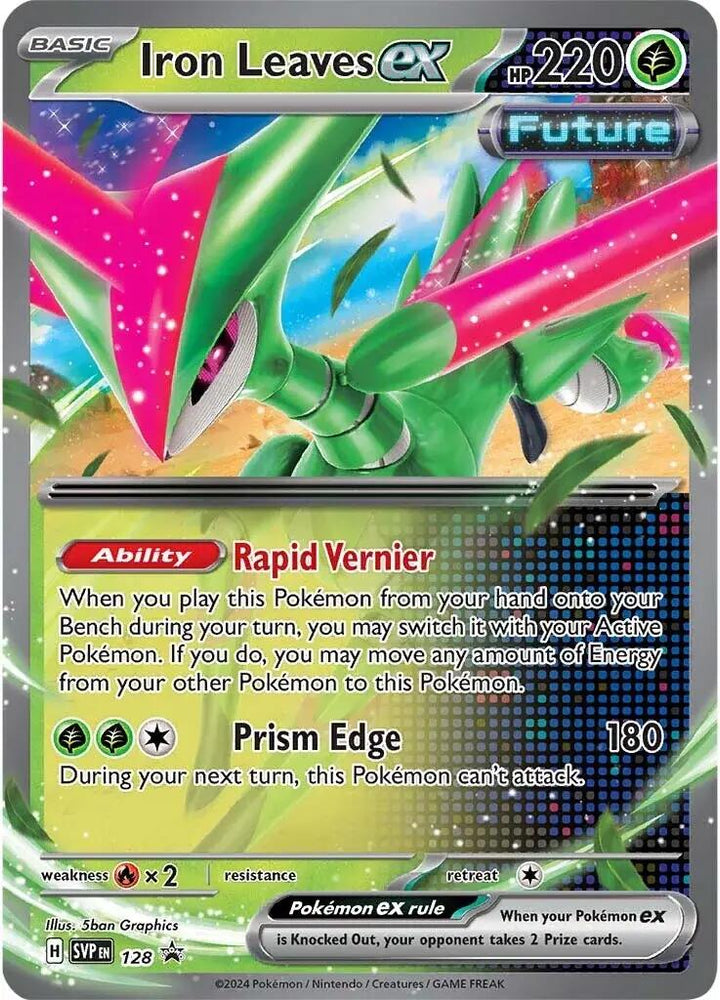 Iron Leaves ex (128) [Scarlet & Violet: Black Star Promos] Pokémon