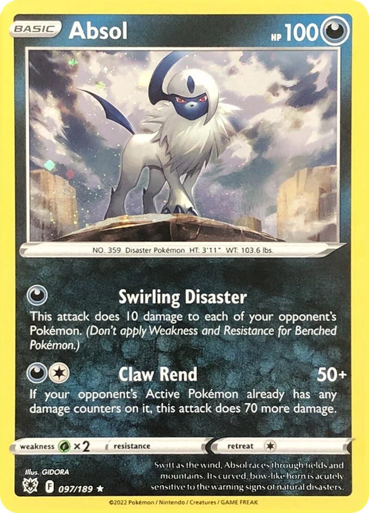 Absol (097/189) (Cosmos Holo) [Miscellaneous Cards] Pokémon