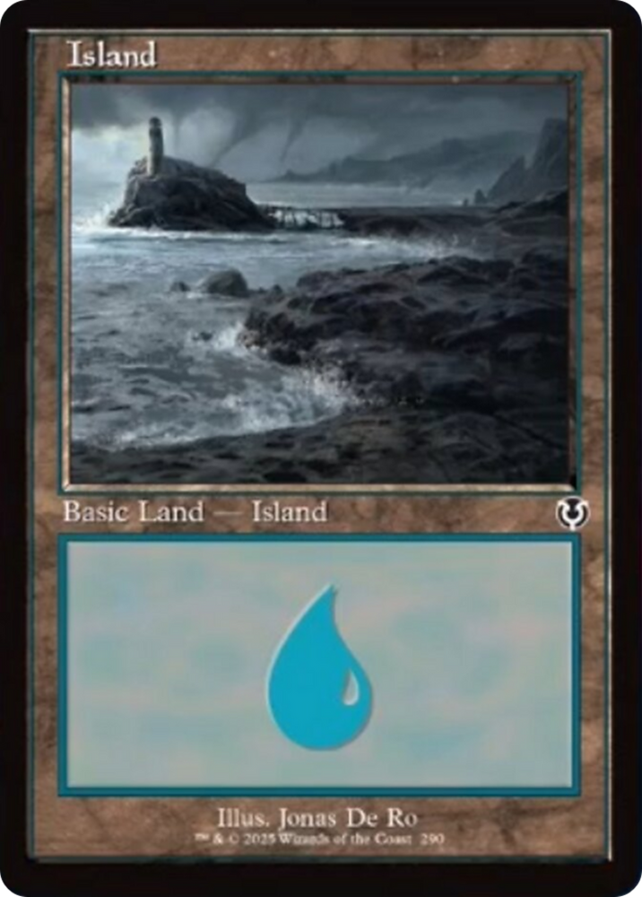 Island (290) (Retro Frame) [Innistrad Remastered] Magic: The Gathering