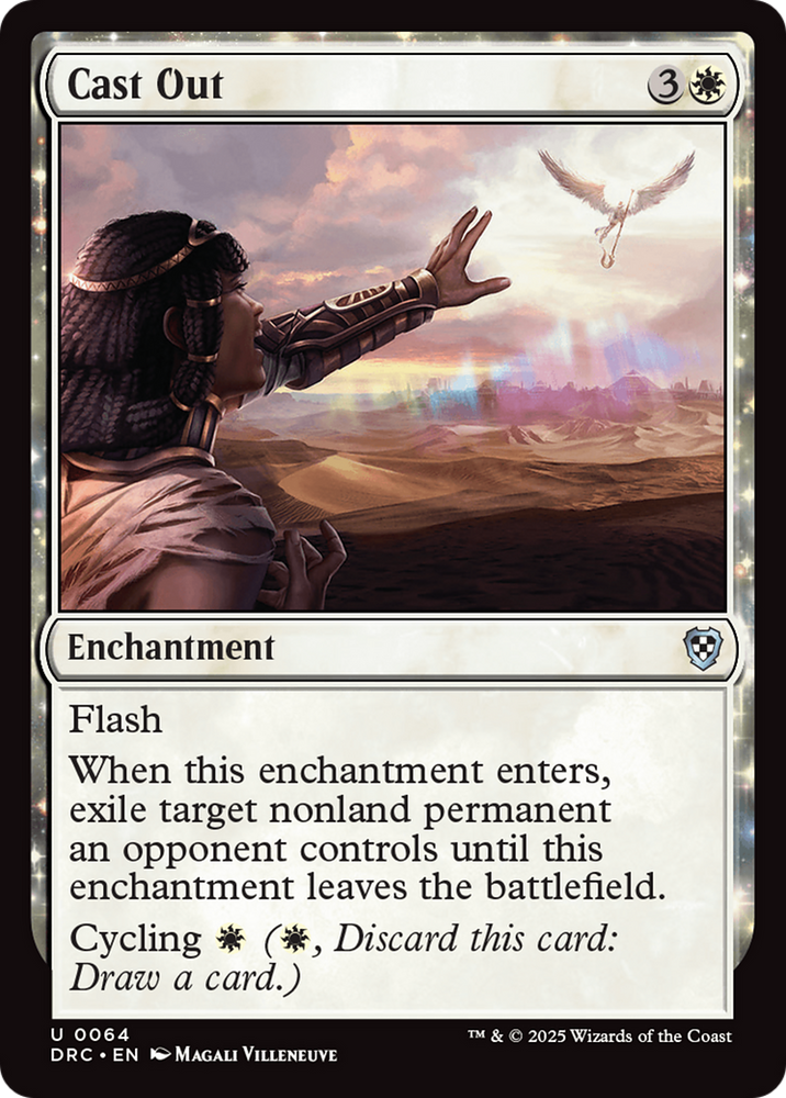 Cast Out [Aetherdrift Commander] Magic: The Gathering