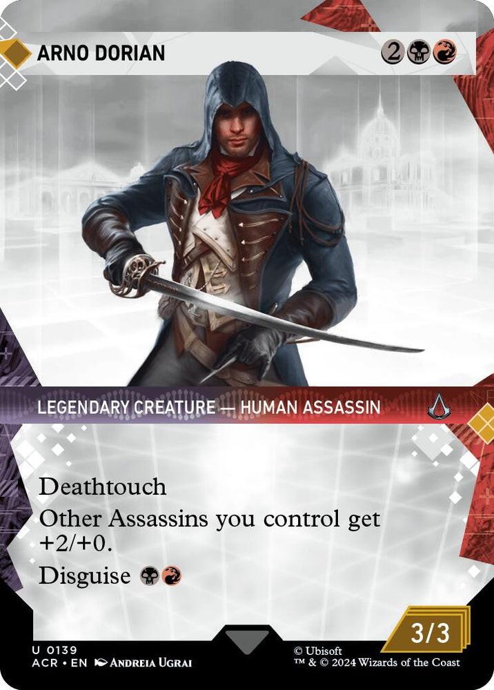 Arno Dorian (Showcase) [Assassin's Creed] Magic: The Gathering