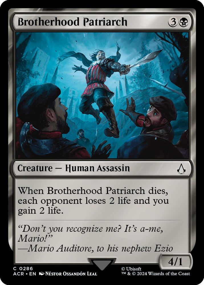 Brotherhood Patriarch [Assassin's Creed] Magic: The Gathering