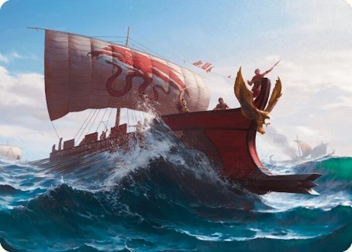 Adrestia Art Card [Assassin's Creed Art Series] Magic: The Gathering