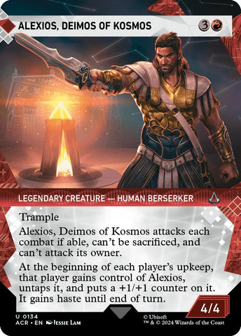Alexios, Deimos of Kosmos (Showcase) [Assassin's Creed] Magic: The Gathering