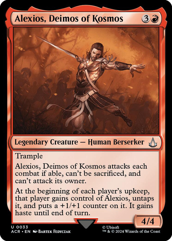 Alexios, Deimos of Kosmos [Assassin's Creed] Magic: The Gathering