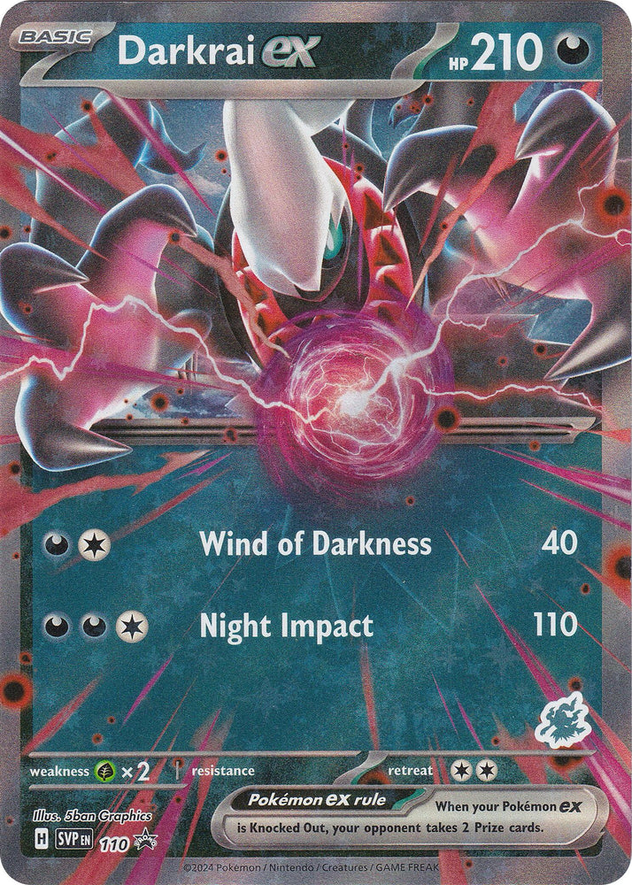 Darkrai ex (110) (Darkrai) [Battle Academy 2024] Pokémon