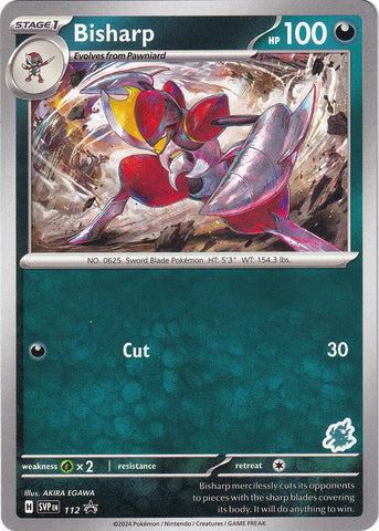 Bisharp (112) (Darkrai Deck) [Battle Academy 2024] Pokémon