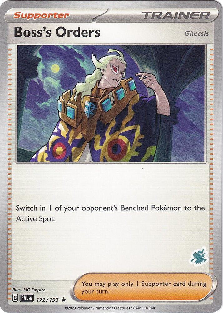 Boss's Orders (172/193) (Darkrai Deck) [Battle Academy 2024] Pokémon