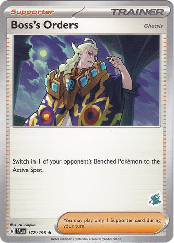 Boss's Orders (172/193) (Darkrai Deck) [Battle Academy 2024] Pokémon