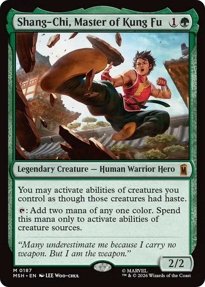 Shang-Chi, Master of Kung Fu [Marvel Super Heroes] Magic: The Gathering