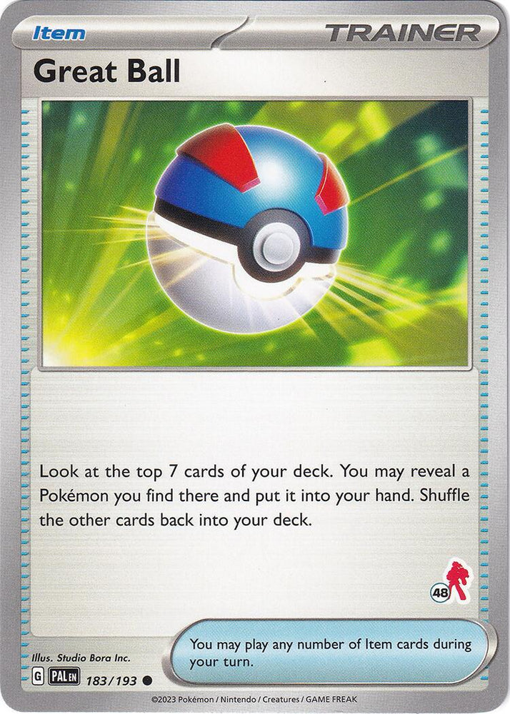 Great Ball (183/193) (Armarouge Stamp #48) [Battle Academy 2024] Pokémon