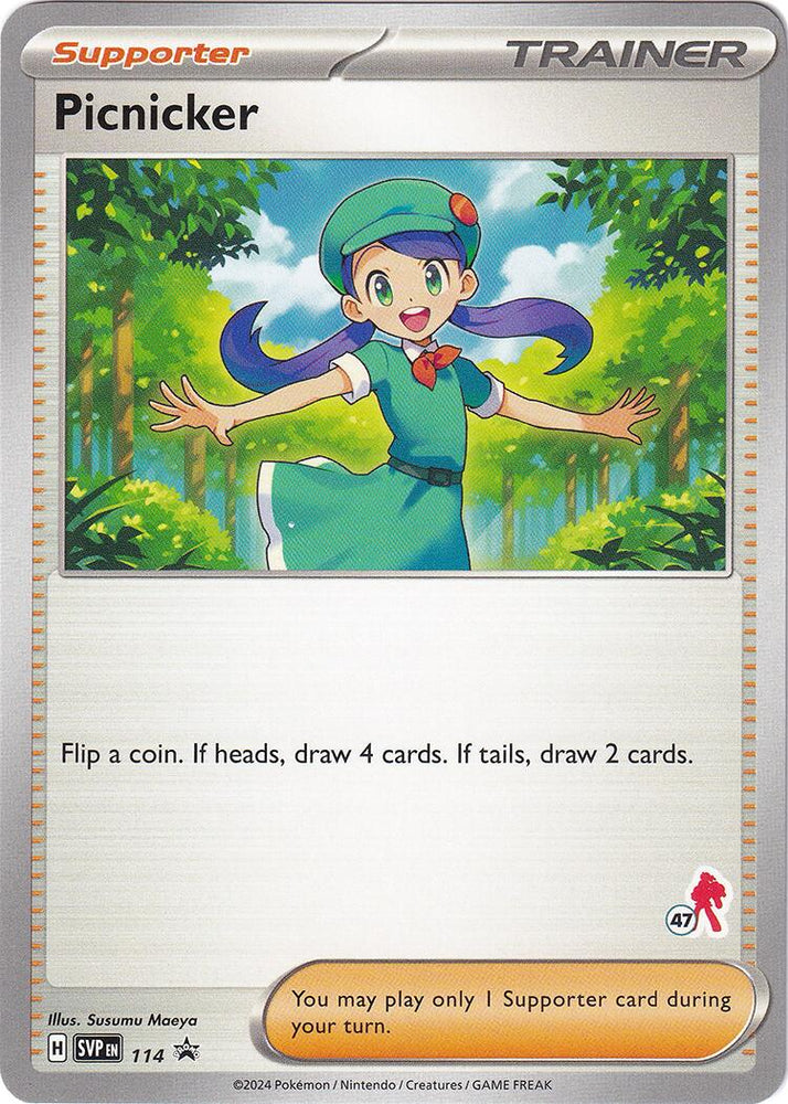 Picnicker (114) (Armarouge Stamp #47) [Battle Academy 2024] Pokémon
